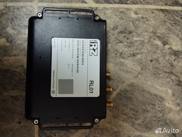 Промышленный 4g-роутер IRZ RL01 с wifi