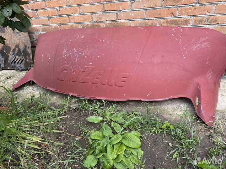 Спойлер на крышу газель