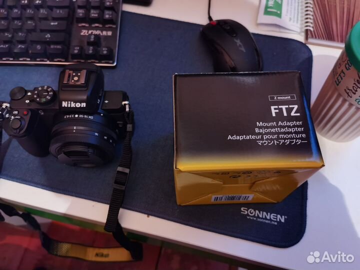 Адаптер nikon ftz