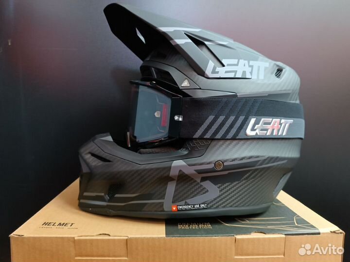 Мотошлем Leatt Moto 9.5 Carbon Helmet Kit