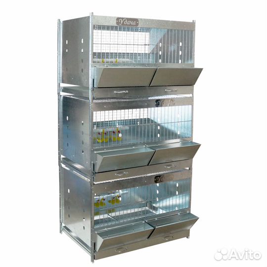 Клетка для бройлеров и индюшат. (кби-30-3я)