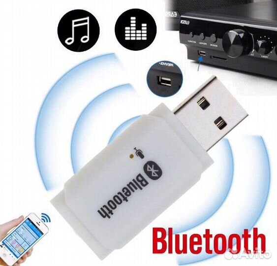 Адаптер usb bluetooth новый