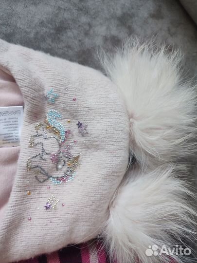 Шапка шлем reima 50 и зимняя шапка 48,3-4года