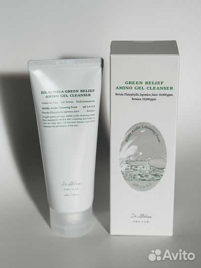 Dr Althea гель пенка Green Relief Amino Cleanser