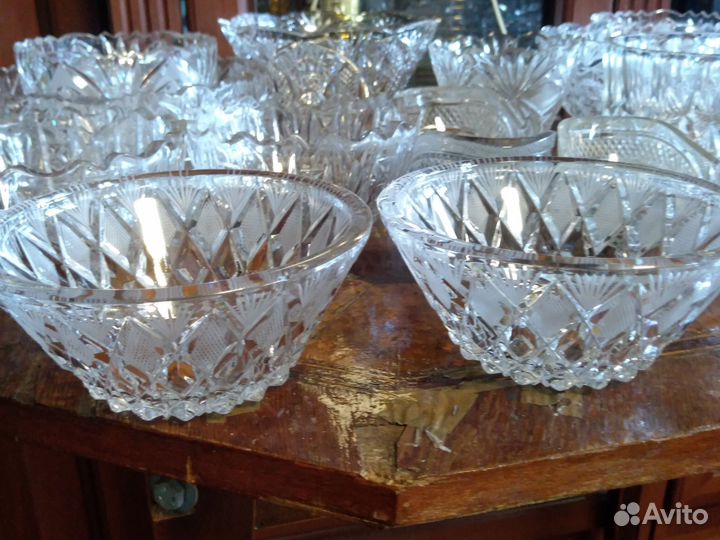 Хрусталь.Хрустальная посуда.СССР
