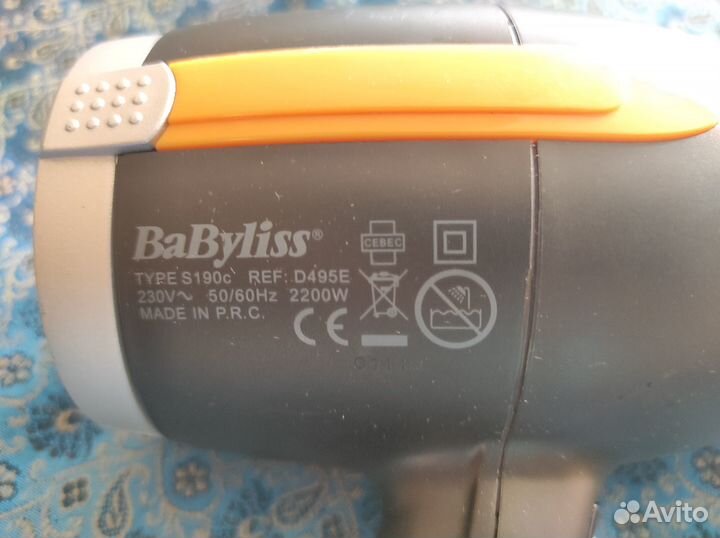Фен Вabyliss pro 2200