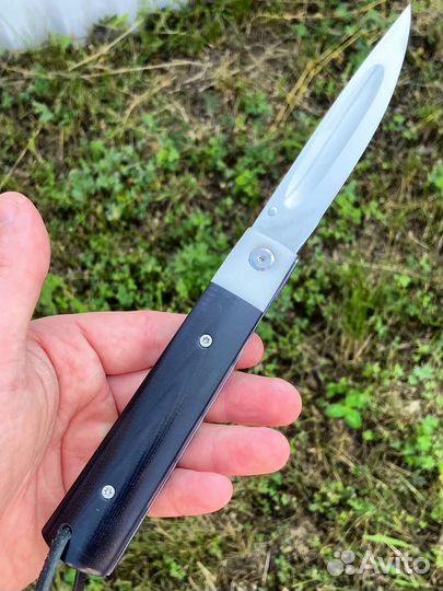 Складной нож «Якут» выполненный из стали х12мф