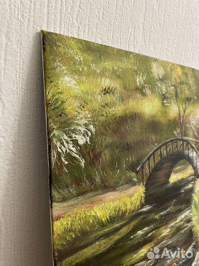 Картина маслом на холсте Пейзаж