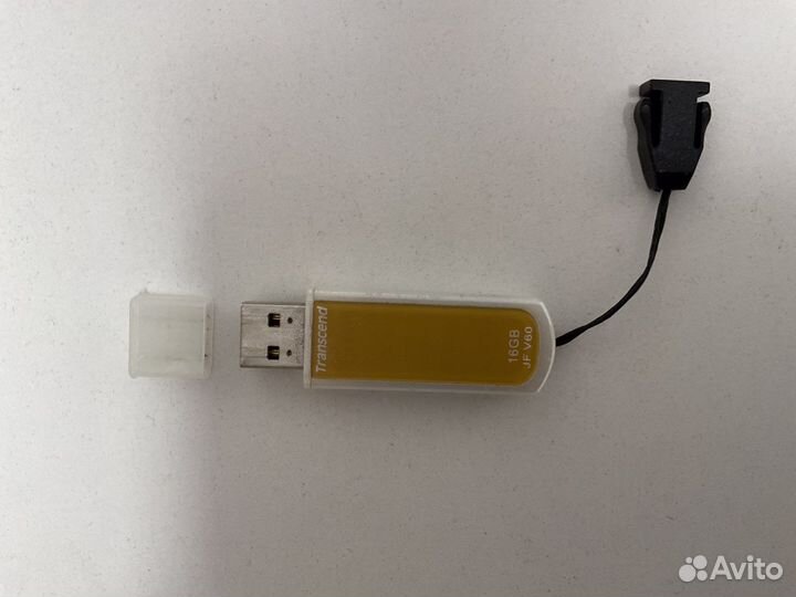 USB флешка 16гб Transcend JetFlash v60 (MLC)