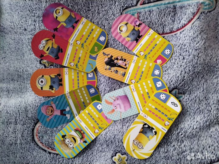 Карточки гадкий я, тролли