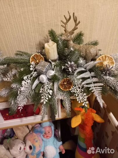 Новогоднии композиции- подарки