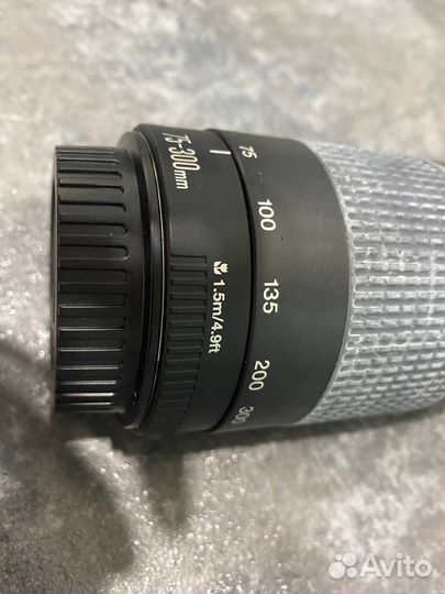 Объектив Canon ef 75 300mm 1:4 -5.6