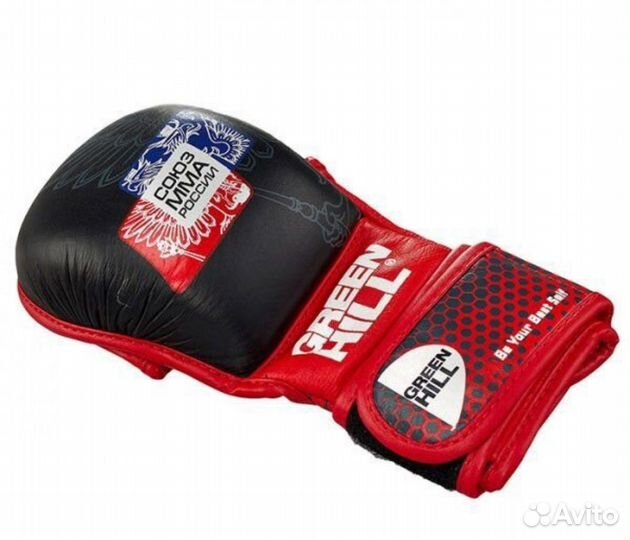 Перчатки для мма green hill