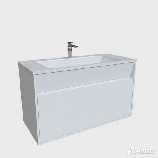 Тумба с раковиной iddis esp10w0i95k Белая