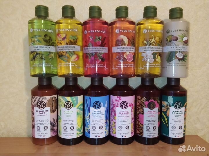 Гель для душа, шампунь Ив Роше