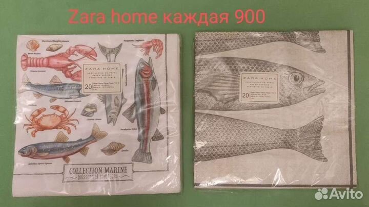 Новые салфетки Икеа Zara home H&M home