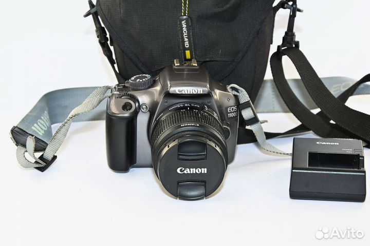 Canon EOS 1100D/T3 12.2MP серый зеркалка Kit 18-55