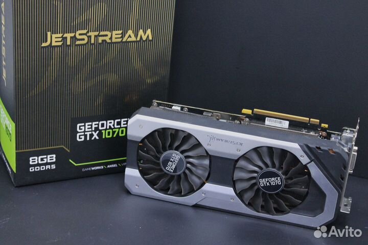 Видеокарта Palit GeForce GTX 1070 8GB JetStream