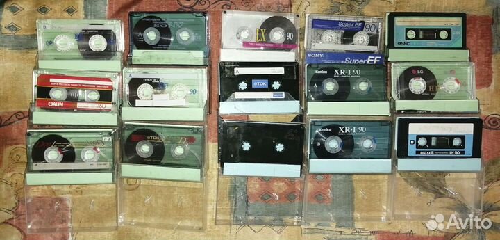 Магнитофон - иж302.+аудиокассеты 40 шт