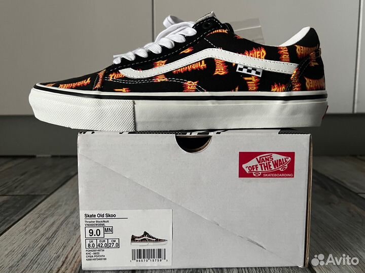 Vans Old Skool Thrasher Оригинал