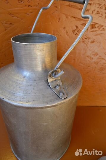 Бидон алюминиевый времён СССР Редкий. Оригинал