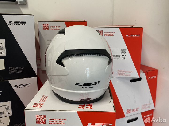 Шлем интеграл LS2 FF353 Rapid Single Mono M,L,XXL