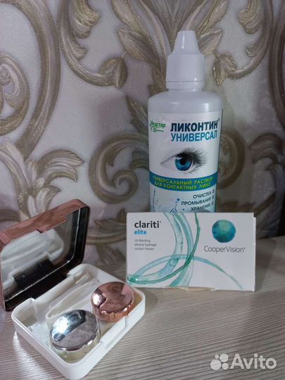 Контактные линзы. 1 месяц, -2.5