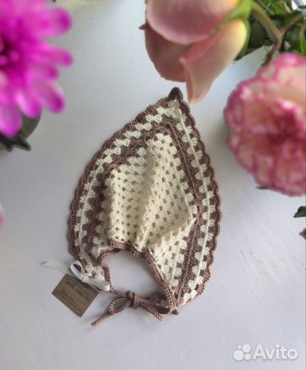 Вязаные косынки хлопок 100%