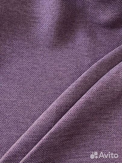 Шторы из Рогожки, цвет лаванда