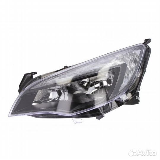 Фара левая Opel Astra J (Хром)