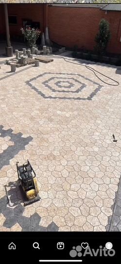 Тротуарная плитка брусчатка