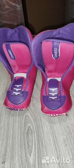 Роликовые коньки детские раздвижные