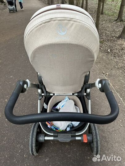 Коляска stokke trailz 3 в 1 и переноска в подарок
