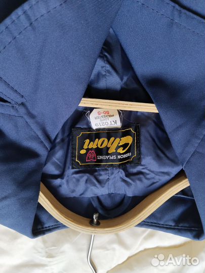 Плащ тренч мужской 52 размер