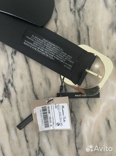 Massimo dutti ремень женский