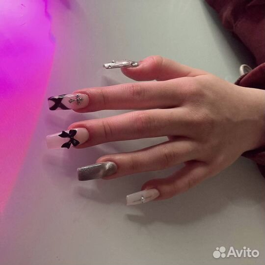 Маникюр, Наращивание