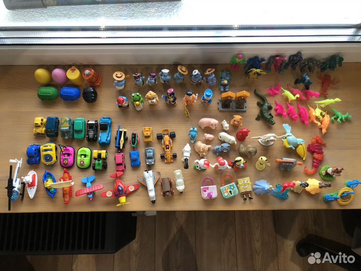 Игрушки из киндера 90х