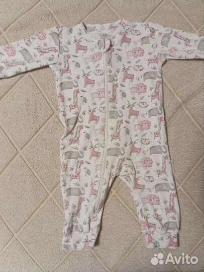 Детские вещи на девочку 68 размер пакетом