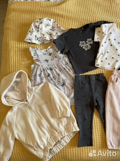 Вещи для девочки hm zara sela 86 размер