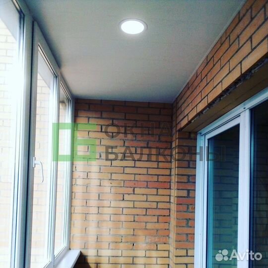 Отделка балконов