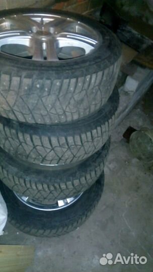 Колеса в сборе, зима dunlop шипы, 205/55R16 6.5Jx1