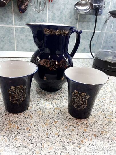 Кувшин и 2 стакана