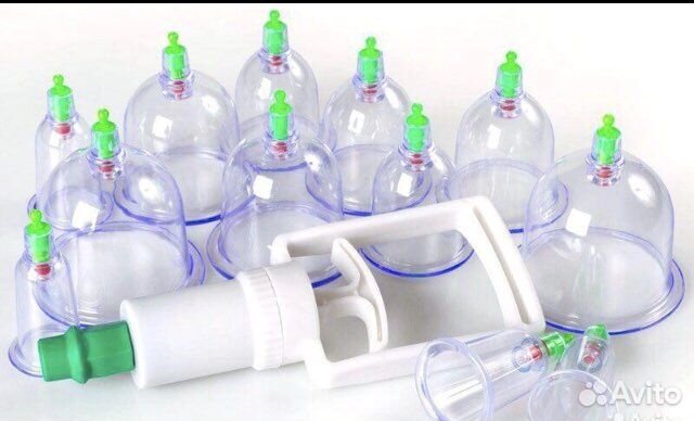 Вакуумные банки для массажа