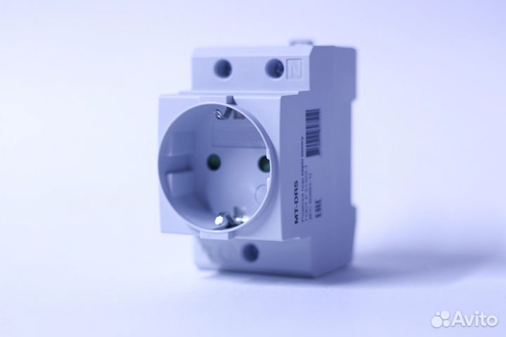 Щитовая розетка на DIN-рейку MT-DRS
