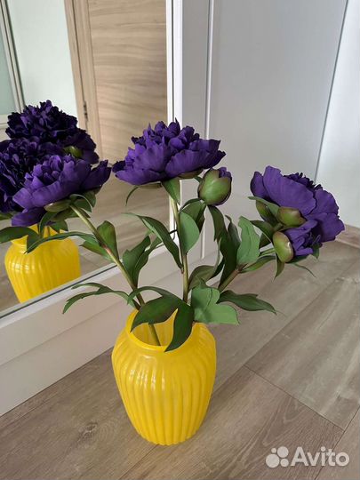 Пионы из фоамирана. Ручная работа