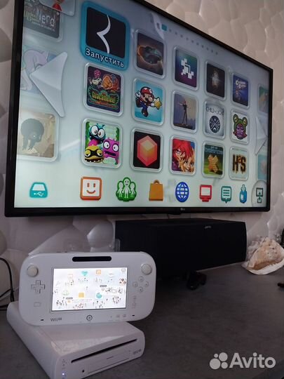 Nintendo Wii U 32+500 GB 150 игр прошитая Нинтендо