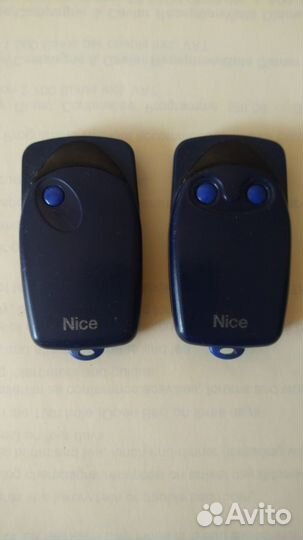 Пульт nice для открывания шлагбаумов и ворот