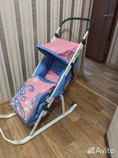 Коляска санки