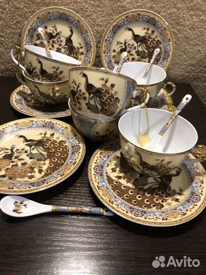 Чайный сервиз лфз весна, Агашки дулево СССР