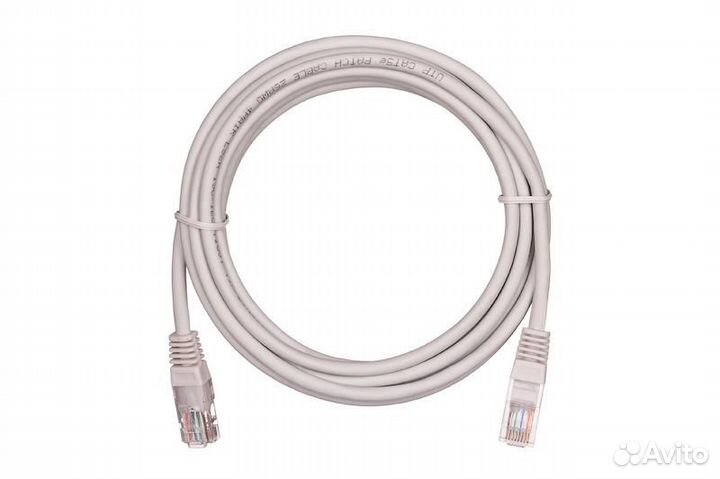 Коммутационный netlan U/UTP 4пары, 3м, Упак/10шт